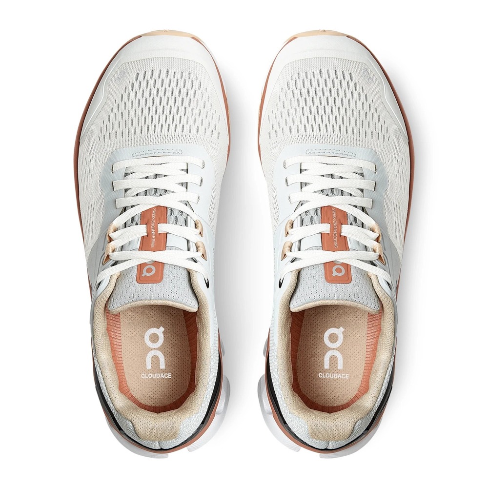 Womens Size 5.5-On Running Cloudace 2 Terracotta Grey Running Shoes Sneakers NEW - Picture 4 of 5